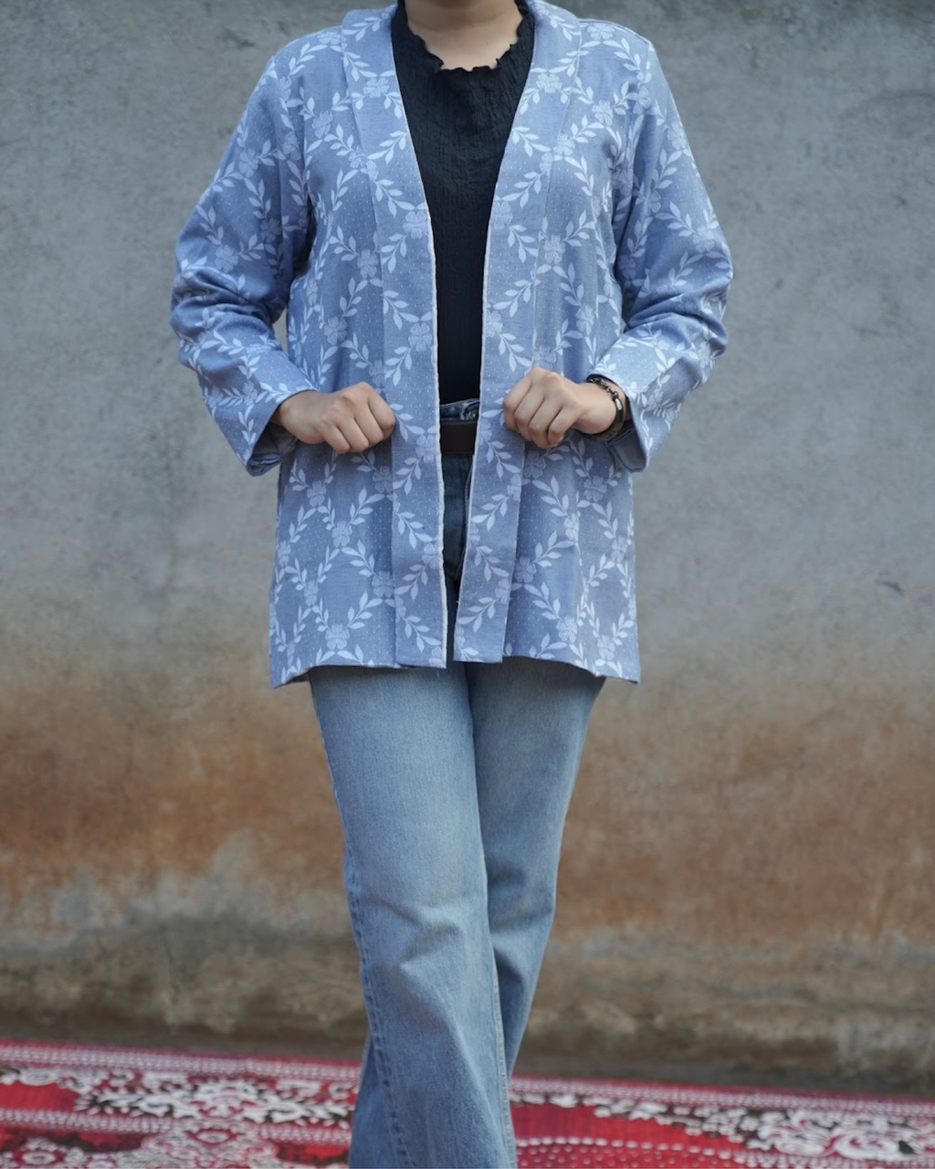 Open front jacket