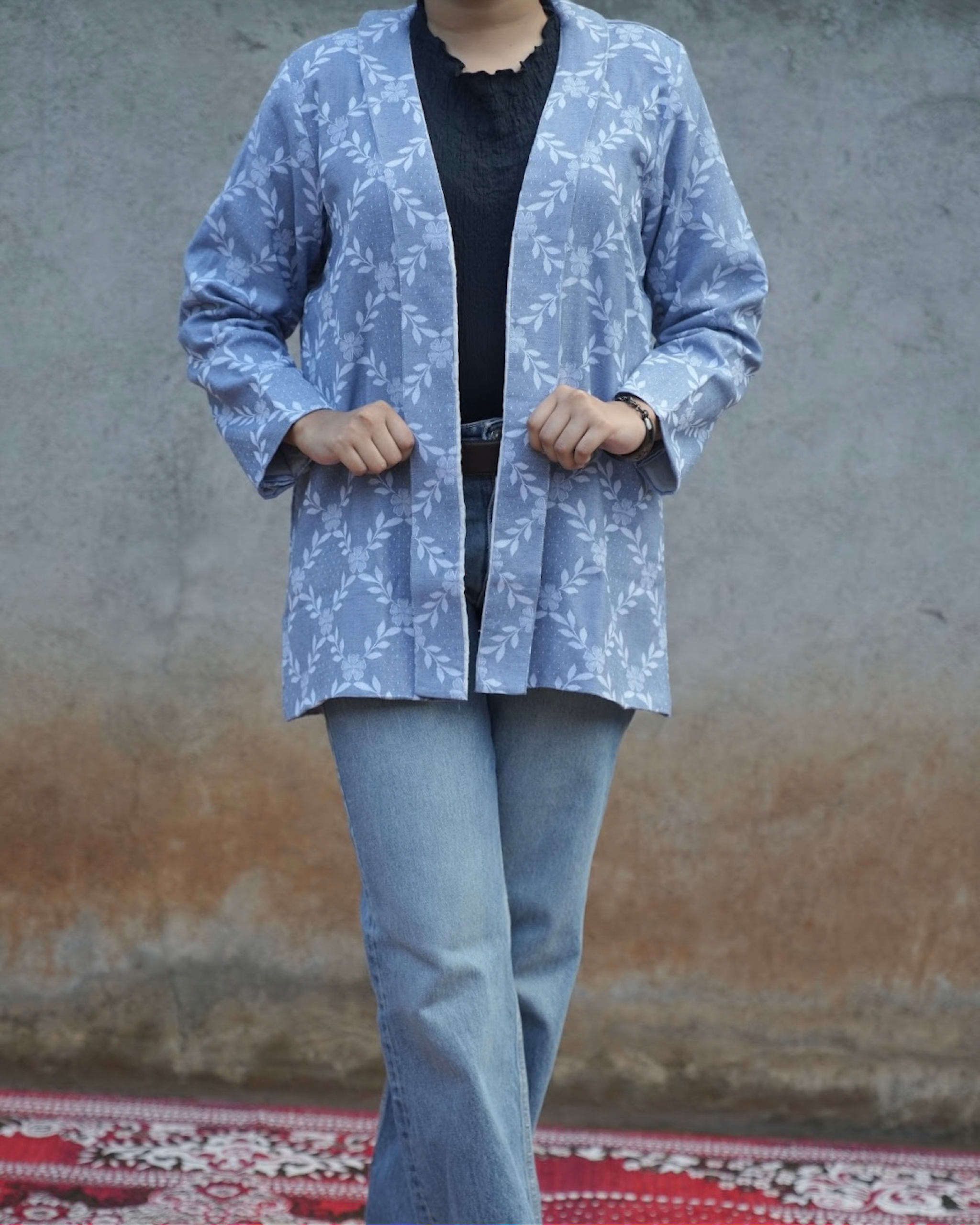 Open front jacket