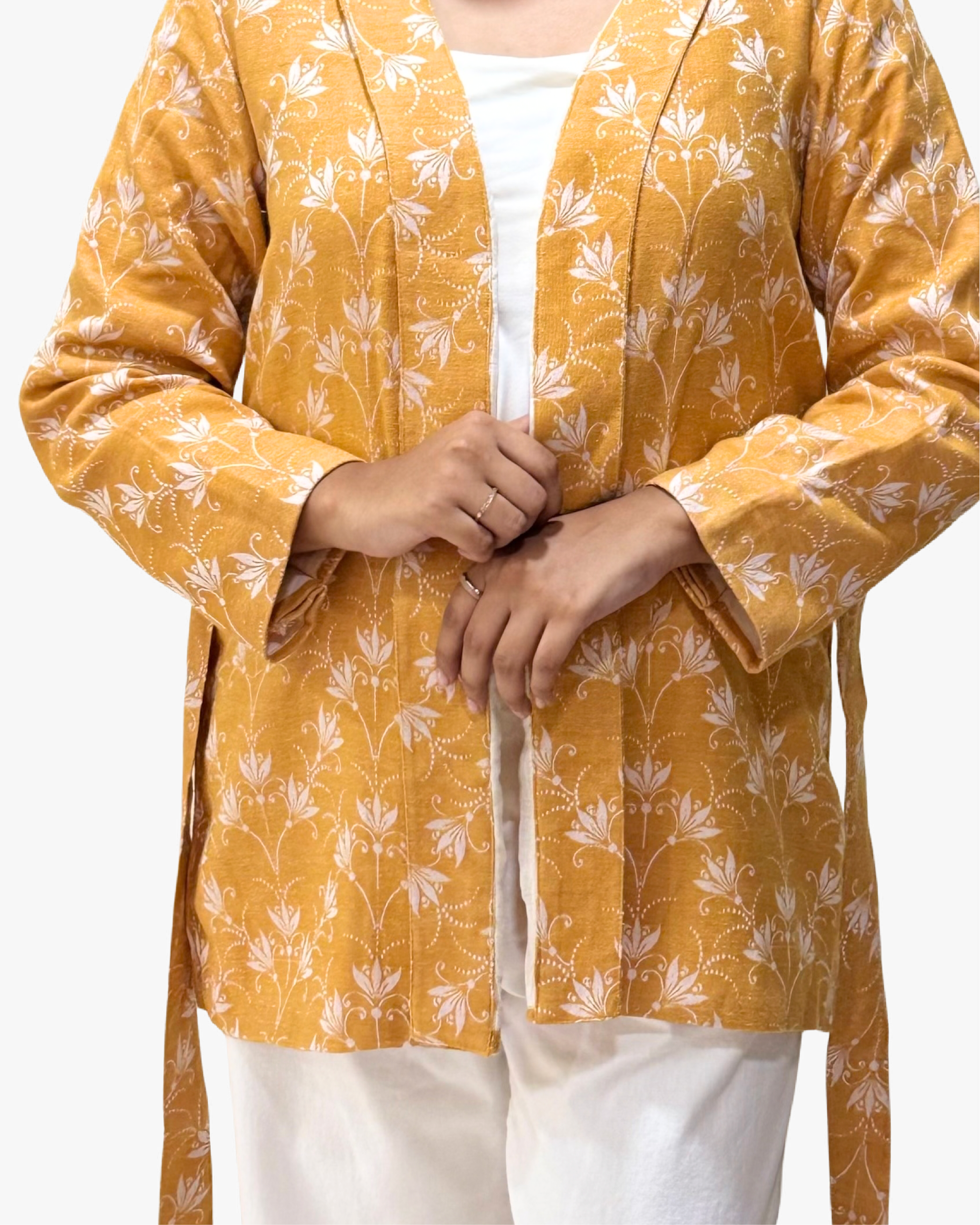 Open front jacket